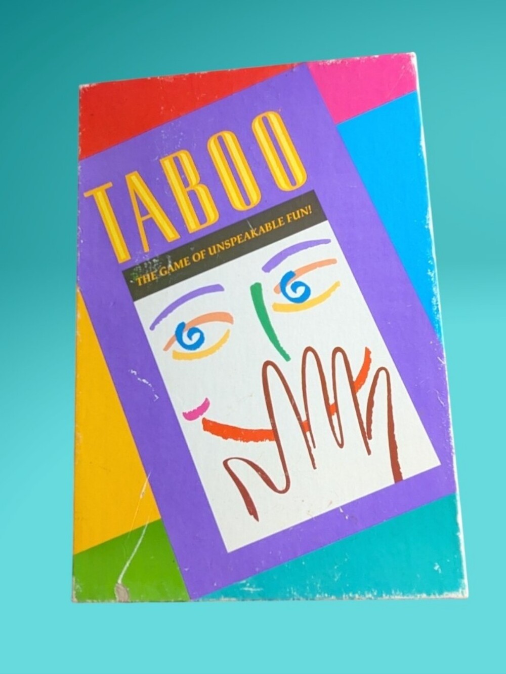 Vintage 1989 A Milton Bradley Taboo Game